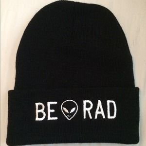 "Be Rad"  Always Again USA beanie