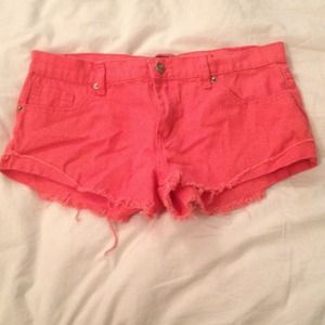 Coral Jean Shorts