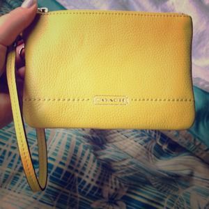 Authentic Coach Wristlet!