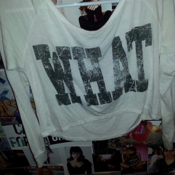 "whatever" shirt