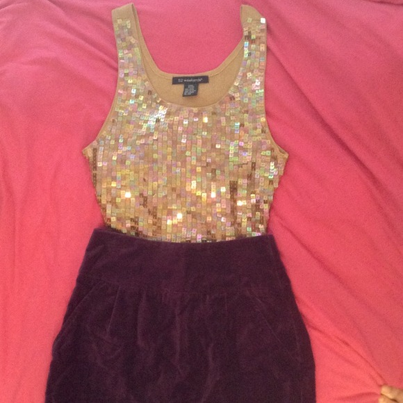 🚫Sold on Vinted🚫 Sparkly Top