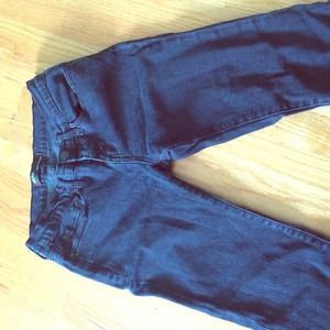 BDG ankle skinny dark blue jeans