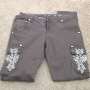 Light brown miss me cargo skinnys