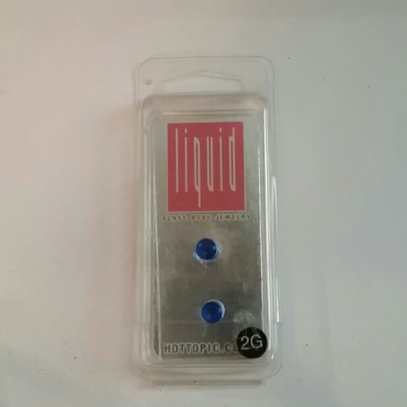 Liquid glass double flare 2 gauge plugs