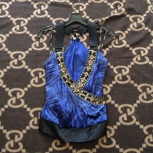 Beaded bebe Top!
