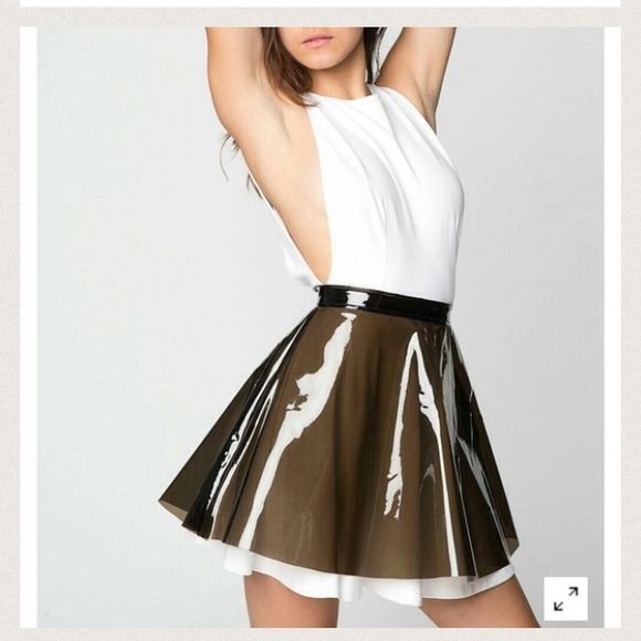 pvc circle skirt American apparel
