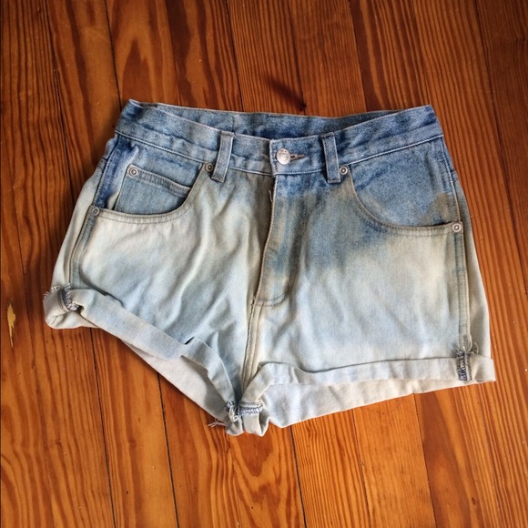 High waisted hand made shorts