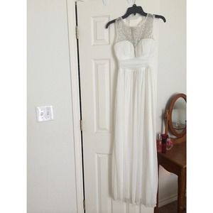 white prom dress!