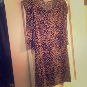 Medium Leopard Dress/Tunic! Great condition!!