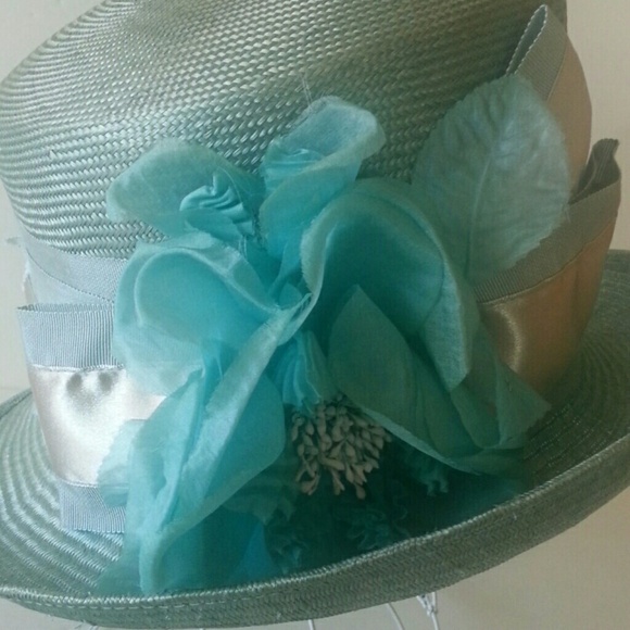 SALE!  Sky Blue Topper Hat
