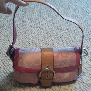 Coach Soho Flap Optic Signature Satchel