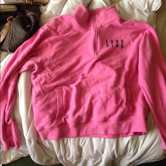 Victoria secret half zip!