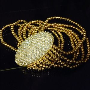 Gold and silver braclet