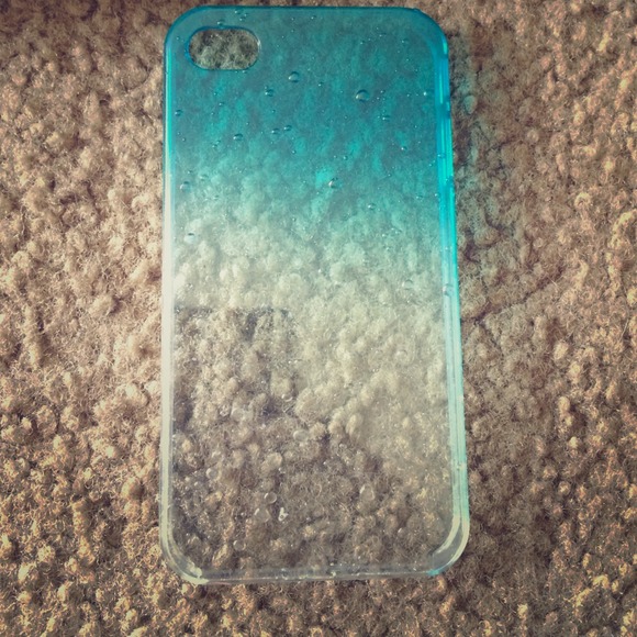 Blue ombré iPhone 4/4s case - Picture 1 of 2