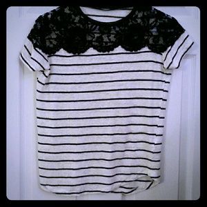 (Bundle) Linen Striped T-shirt