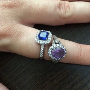 Purple and blue zafire