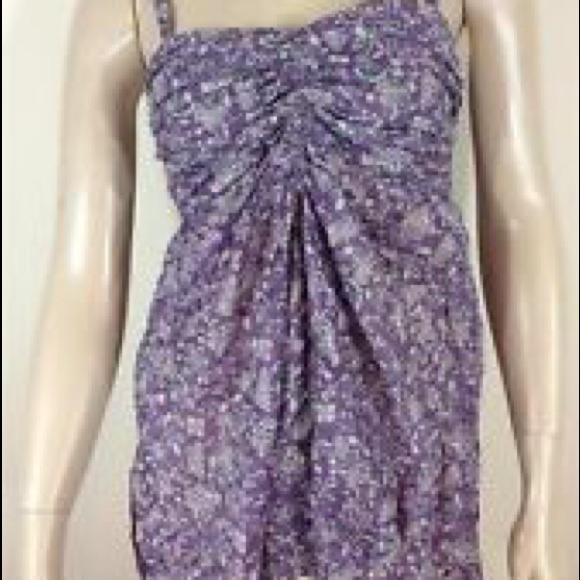 Victoria's Secret Purple Print Tube Top Size Med - Picture 4 of 4