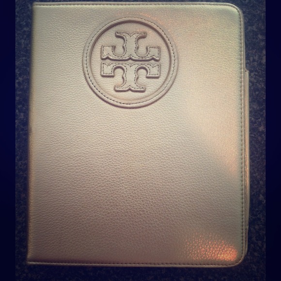Tory Burch Stacked Logo iPad Case