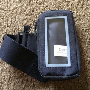 iPhone running Velcro case