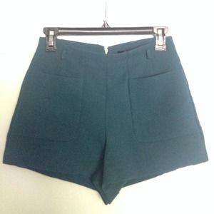 high waisted shorts (: