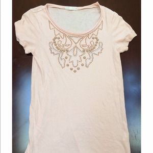 J. Crew Beaded Tee