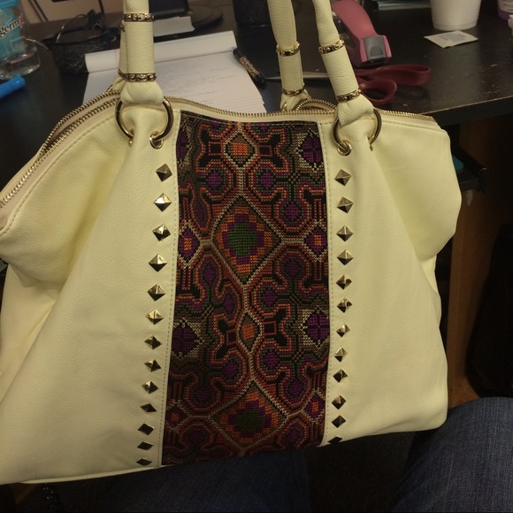 Large aztec purse