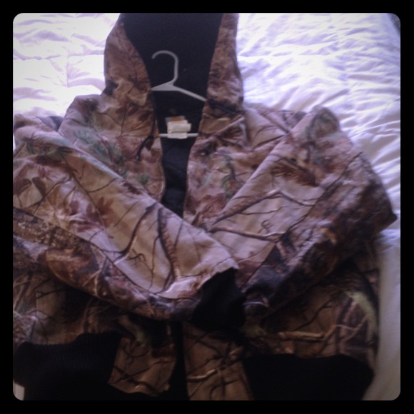 Carhartt Mens Camo Jacket