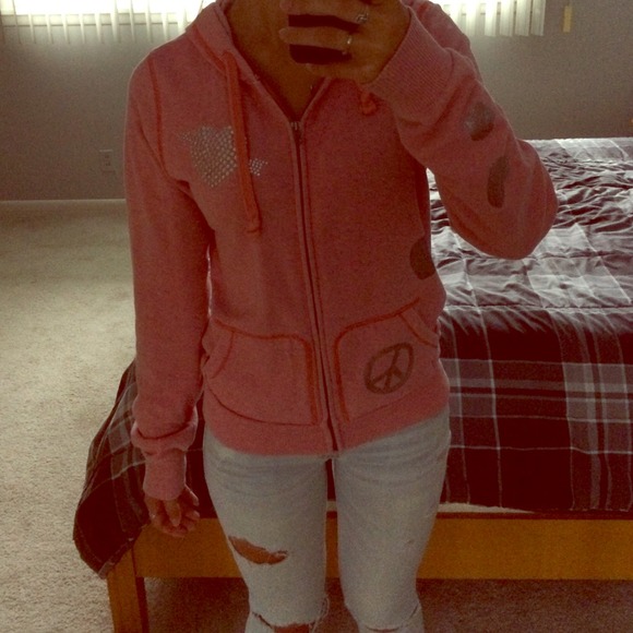 Victoria's Secret Pink zip up hoodie