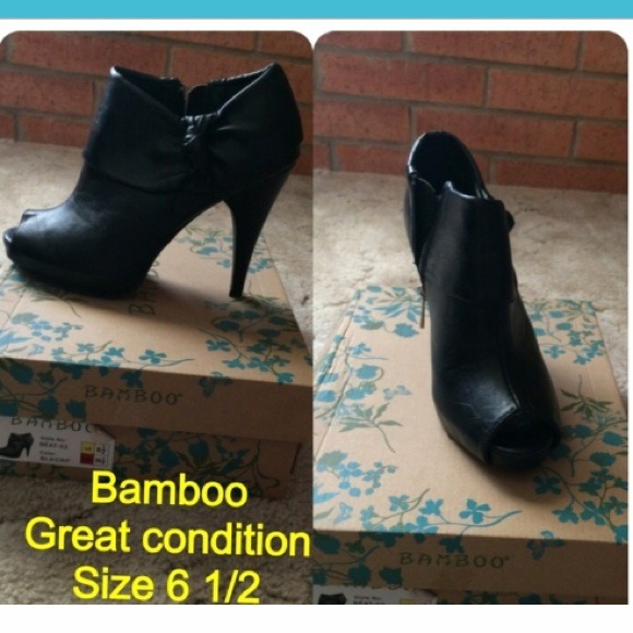 Bamboo booties.