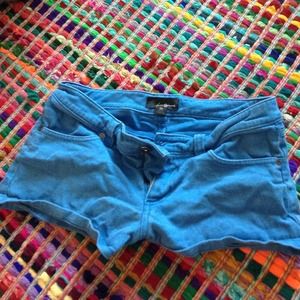 Forever 21 blue denim shorts