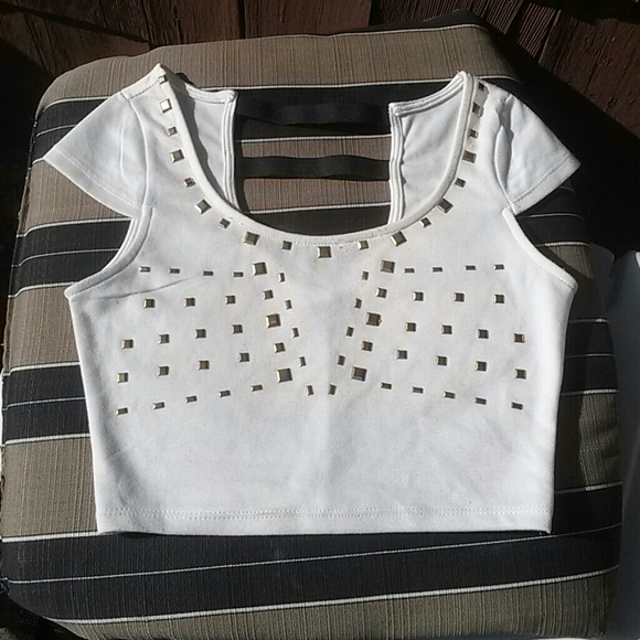 A Charlotte russe crop top