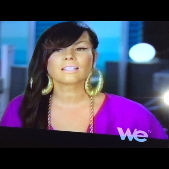 LEATHER EARRINGS - Picture 4 of 4