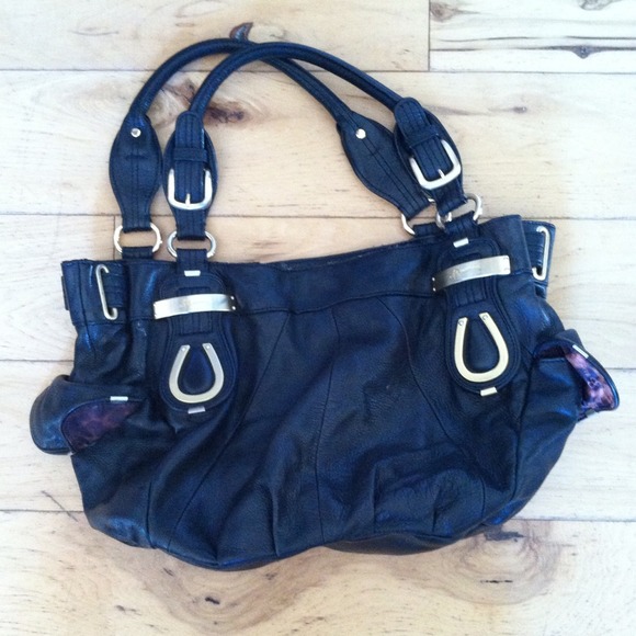 Original B Makowsky Black Purse