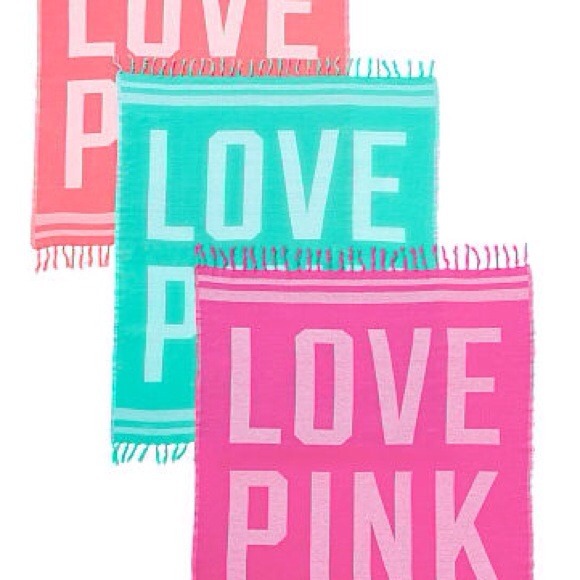 Victoria's Secret Accessories - 💝VS Teal Beach Blanket💝2hr Sale🎉🎉🎉