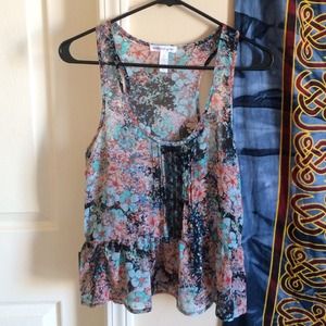 Ambiance apparel sheer tank top