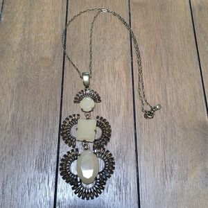 J Crew Pluma Pendant Necklace