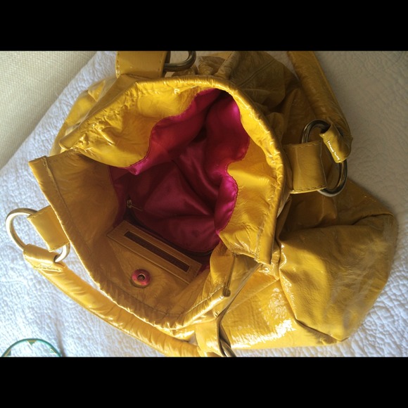 Yellow Tote Purse - Picture 3 of 4