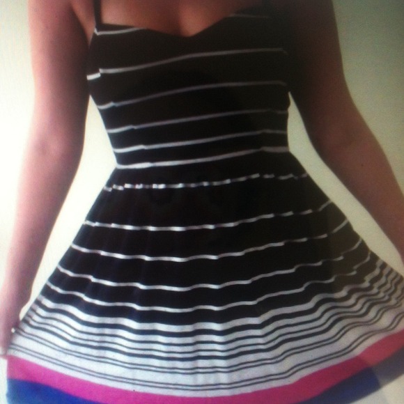 striped dress