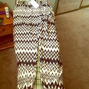 black & ivory designed, elastic bottoms pants