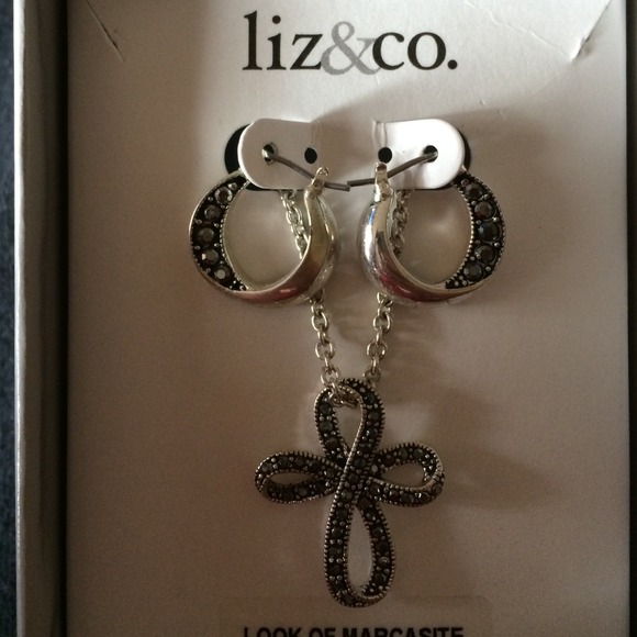 matching necklace and earrings