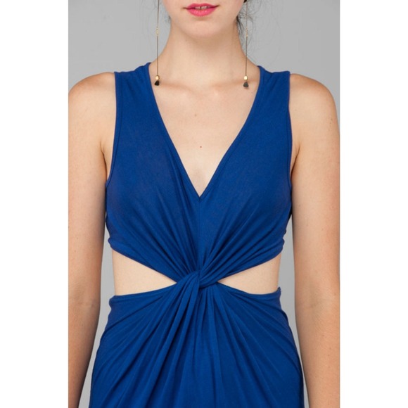 NWOT Tobi Ibby Libby twist cutout maxi dress - Picture 1 of 4