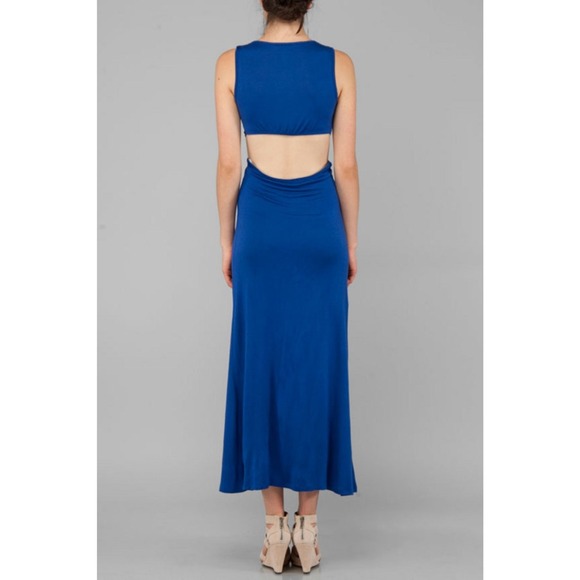 NWOT Tobi Ibby Libby twist cutout maxi dress - Picture 4 of 4