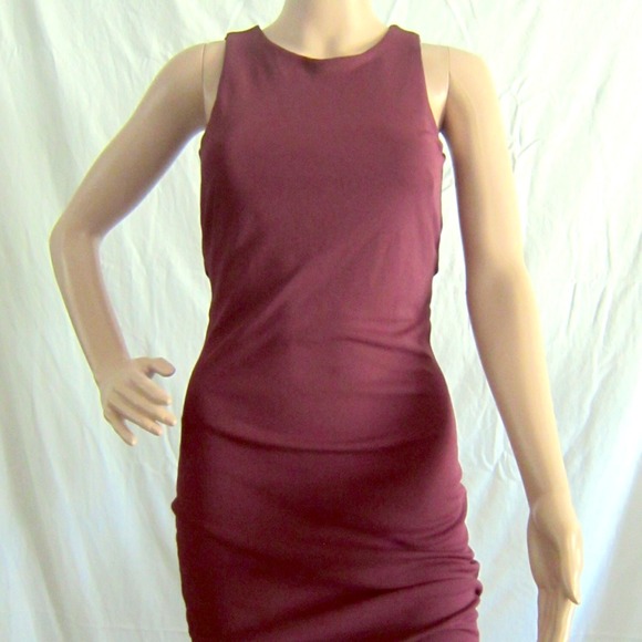 H&M Midi Dress with Open Back