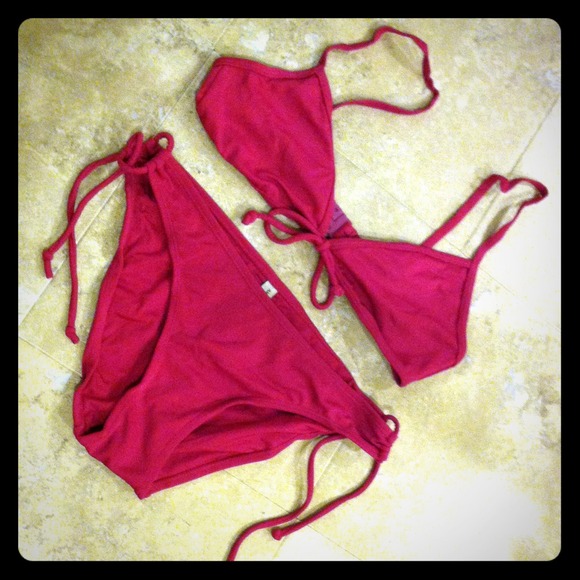 👙American Eagle Pink Bikini 👙
