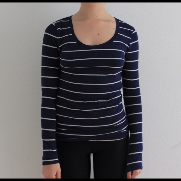 Striped Long-Sleeved Shirt