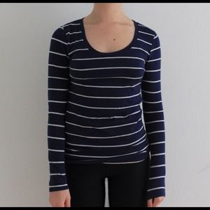 Striped Long-Sleeved Shirt