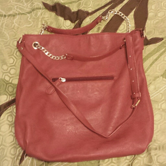 Red Chain Purse