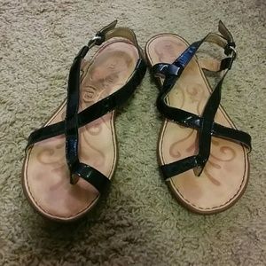 Patent Leather Born sandals