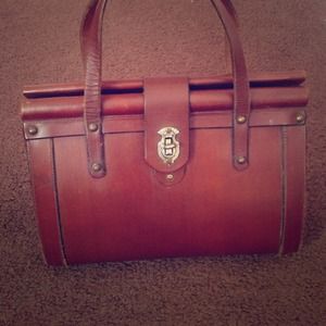 Vintage 1950's era leather purse