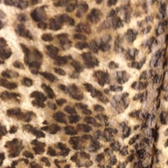 🎀Cute cheetah lace top🎀 - Picture 2 of 3